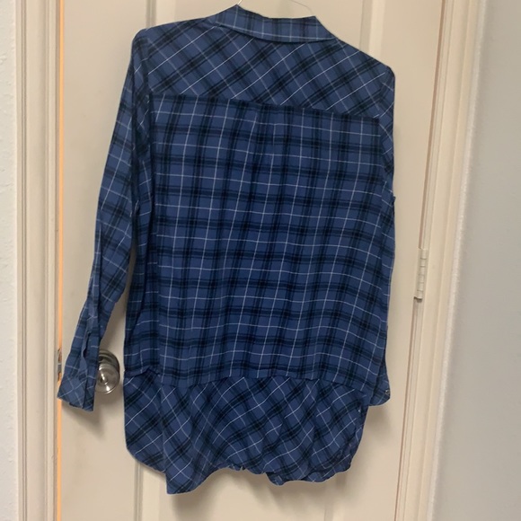 Two JJill flannel tops - Picture 5 of 9